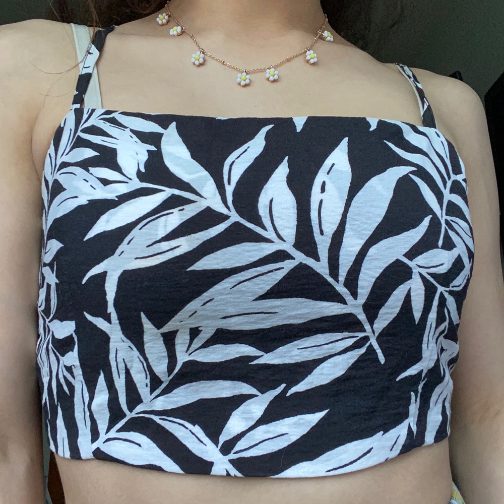 Tropical tank top